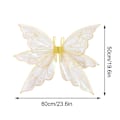 Miniatyrbilde 3 av 5: Sommerfuglvinger for kvinner, fevinger, fevinger for jenter voksne, dame jenter fevinger glitrende englevinger