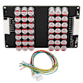 Miniatyrbillede 1 af 5: 10S til 14S Batteri Aktiv Equalizer Balancer Modul til NCM, Li-Ion, LTO Batteri