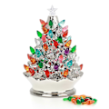 Miniatyrbilde 4 av 5: 50 stk Mini Twist Erstatningslys for Keramiske Juletrær Flammelys Pærer