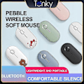 Pikkukuva 2 / 5: Mukava käsituntuma Pebble Mute Mouse M350 Bluetooth Dual Mode langaton hiiri, muodikas