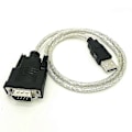 Miniatyrbilde 2 av 5: RJ45 Nettverkskabel Seriell kabel Rj45 til DB9 og RS232 til USB (2 i 1) CAT5 Ethernet-adapter LAN Con