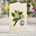 Miniatyrbild 5 av 5: Pop-up-kort i papper, Påskäggsträd, Livsstor Evighetsblombukett 3D Pop-up-gratulationskort med