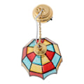 Miniatyrbillede 5 af 5: 1:12 Skala Mini LED Lysekrone Loftlampe Model Dukkehus Miniature Tilbehør Stue Soveværelse Legetøj