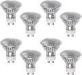 8-pack GU10 50W Halogenlampor 220V 2800K Varmvitt Dimbar Spotlight