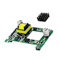 Miniatyrbilde 3 av 5: for 4B 3B+ Ethernet POE Strømforsyningsmodul POE HAT Utvidelseskort med Kjøleribbe