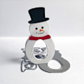 Miniatyrbillede 5 af 5: Jule Stencils Skabelon Form Håndarbejde DIY Bogmærker Scrapbooking Dies