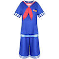 Pikkukuva 1 / 4: Halloween Stranger Things kausi 4 Robin Steve Harrington Cosplay-asu Miehet Naiset Pukeutuminen Juhla merimies univormu H Men XL