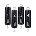 Miniatyrbillede 1 af 5: 4 stk. Vindspinnermotor Hængende Display Motor Batteridrevet Roterende Motor Multiformål Til Wi