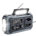 Miniatyrbild 1 av 5: Nödväderradio, 8000mAh Solcell & Vevradio