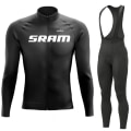 Pikkukuva 4 / 5: SRAM Pro Autumn Cycling Jersey Set Polkupyörän Urheilupuku MTB-univormu Ropa Ciclismo Maantiepyörävaatteet Bicicleta Pitkät ruokalaput housut Pic Color 4XL