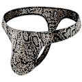Miniatyrbillede 1 af 5: Leopard Print G-streng til mænd