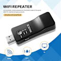 Miniatyrbild 5 av 5: USB TV WiFi Dongel Adapter 300Mbps Universell Trådlös Mottagare RJ45 WPS Smart TV