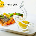 Miniatyrbillede 4 af 5: Fugle Citronpresser, Citronjuicer Akryl Manuel Juice Limepresser Fugleformet Citronskive Kilepresser, Ergonomisk Bærbar Frugtjuicer til O