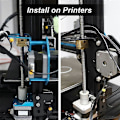 Miniatyrbillede 2 af 5: 3D Printer Dele Akse Kobling Dobbelt T8 Gevindspindel Opgradering Oldham Koblingssæt til Z-Akse BLV Ender3 Oldham Kobling