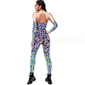 Pikkukuva 2 / 5: Naisten Fish Scale Bodysuit Halloween puku haalari COLOR 1 S