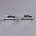 Miniatyrbillede 2 af 3: 2 stk. Fjeder Trykfod Quilte Broderi Trykfod Fri Bevægelse Trykfod Universal Trykfod