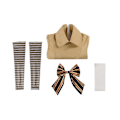 Pikkukuva 5 / 5: M3gan Cosplay -asumekko Ai Doll Robots Tuhatkaksikymmentäkolme Megan Uniform set lapsille ja aikuisille Costume M