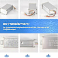 Miniatyrbild 4 av 5: Elektronisk transformator DC 36V 48V 60V 72V till 12V 10A Elektrisk Cykel Konverter Adapter Nedtransformator