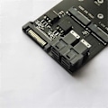 Pikkukuva 4 / 5: 2 Porttia SFF-8643 U.2 - NVMe M.2 NGFF SSD Muunninkortti Adapteri SFF-8643 U.2 - Kaksois-M-Key NVME M2 NG