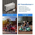 Miniatyrbild 5 av 5: Elektronisk transformator DC 36V 48V 60V 72V till 12V 10A Elektrisk Cykel Konverter Adapter Nedtransformator