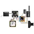 Miniatyrbillede 5 af 5: FPV Mini Micro-OSD Mini OSD til SP Racing CC3D Naze32 F3 F4 Flight Controller