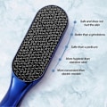 Pikkukuva 5 / 5: Veinsgrain Jalkaraspit, Veins Grain Jalkaraspit, Nano-lasinen Jalkaraspit Liukumattomalla Ergonomisella Kahvalla, Ammattimaiset Jalkojenhoitovälineet, Nano-lasinen Jalkaraspit C