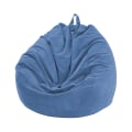 Miniatyrbillede 1 af 3: Corduroy Lazy Sofa Betræk Til Bean Bag Stol Vanddråbe Form Sofa Betræk Længestol Sæde Nordic Furniture Accessory 7 70x80cm