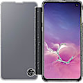 Miniatyrbillede 2 af 3: For Samsung Galaxy S10 Beskyttende Clear View Folio Cover Case - Sort