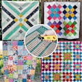 Miniatyrbilde 3 av 5: Quiltcut Strip Savvy Square Up Slisset Quiltejal Patchworkjal Klar DIY