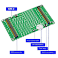 Miniatyrbild 3 av 5: Laptop Minnestestare DDR4/DDR5 2-i-1 Minnestestare med Ljus Multifunktionell Portabel Minnestest