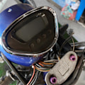 Miniatyrbilde 1 av 4: Motorsykkel Speedometer Kilometerstand for 70 CT50 CT70 DIGITAL METER