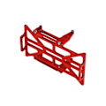 Pikkukuva 5 / 5: Aksiaalinen Scx24 90081 Axi00001 1/24 Rc-tela-auto, metallialusta H-kiinnikekehys