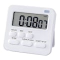 Miniatyrbild 1 av 5: Kökstimer, Äggtimer med Klocka, Digital Timer Stoppur med LCD Högt Alarm för Matlagning, Bakning, Sport, Studier, Etc