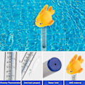 Miniatyrbild 3 av 5: Flytande Pooltermometer, Vacker Inomhus Utomhus Termometer för Pool Spa Badkar Jacuzzi Akvarium Vattentemperatur