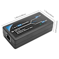 Miniatyrbilde 4 av 5: 2 Port POE Extender 10/100Mbps med IEEE 802.3Af Standard Input / Output for IP-kamera Utvid 100 Me
