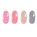 Miniatyrbild 2 av 5: 6-pack Gel Nagellack Set Baslack Topplack Fyra Färger Långvarigt Nagellack