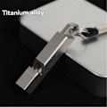 Miniatyrbild 3 av 5: Titanlegering Nöd Visselpipa Höga Decibel EDC Halsband Snodd Överlevnadsvisselpipa för Utomhusvandring