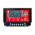 Miniatyrbillede 1 af 5: WIFI Bluetooth Solar Opladningscontroller 30A MPPT Controller med LCD Display Dobbelt USB Support 12V/24