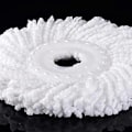 Miniatyrbilde 5 av 5: 3 Erstatningsmopp Mikro-Hode Refill for 360° Magic Mop - Mikrofiber Erstatning - Rund Form Standard