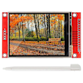 Miniatyrbild 1 av 5: 2,8-tums ILI9341 SPI TFT LCD-skärm Touch Panel 320X240 TFT LCD-pekskärm 5V/3,3V STM32-skärm