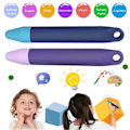 Miniatyrbillede 3 af 5: Børne Stylus Pen Touch Screen Tablet Stylus Blyant Universal Lilla