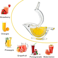 Miniatyrbillede 3 af 5: Fugle Citronpresser, Citronjuicer Akryl Manuel Juice Limepresser Fugleformet Citronskive Kilepresser, Ergonomisk Bærbar Frugtjuicer til O