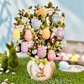 Miniatyrbild 4 av 5: Pop-up-kort i papper, Påskäggsträd, Livsstor Evighetsblombukett 3D Pop-up-gratulationskort med