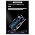 Miniatyrbillede 4 af 5: Auto Cube 9-bånds grafisk equalizer digital bilstereo - EQ9 fuld serie bilforstærker equalizer med A