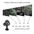 Miniatyrbild 3 av 5: Jul LED Projektor Utomhus Landskap Scen Jul Lampa