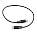 Miniatyrbillede 2 af 3: Sort 9-pin Mini til 9-pin Mini Din Signalkabel til Genesis 2