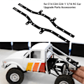 Miniatyrbillede 5 af 5: 2 stk. Metal Chassis Bjælke Side Ramme Chassis til WPL C14 C24 C24-1 1/16 RC Bil Opgraderingsdele Ac