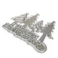 Miniatyrbilde 4 av 5: God Jul Juletre Metall Skjære Dies Stencil DIY Scrapbooking Album Stempler