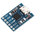 Pikkukuva 2 / 5: Micro-Usb Liitäntä CP2102 Moduuli USB - TTL USB - Sarjaliitäntä UART-lataajalle