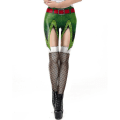 Miniatyrbilde 2 av 5: Kvinner Leggings Mote 3d digitalt trykk Juleleggings Morsomt Sexy trykt Elastisk Jul Skinny Leggings Gotisk SKDK097 S